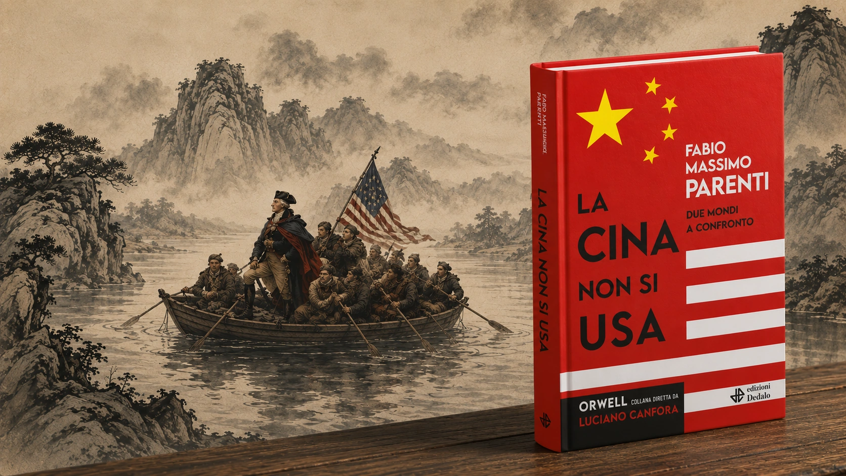 LA Cina non si USA, copertina satirica