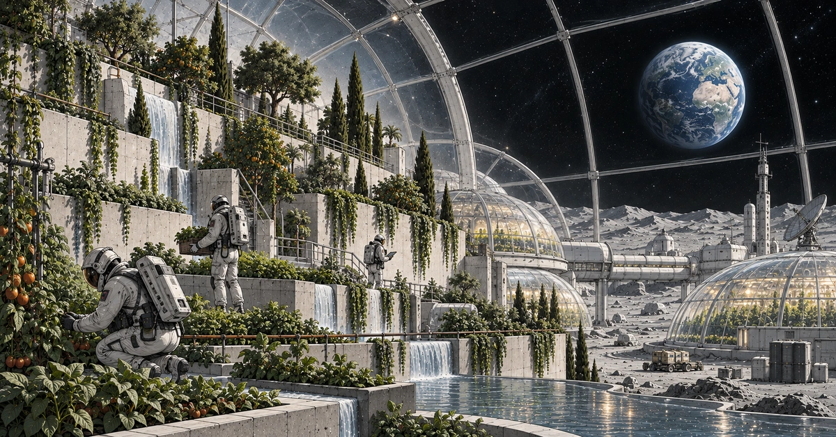 Un 'immagine di Agricoltura e Spazio